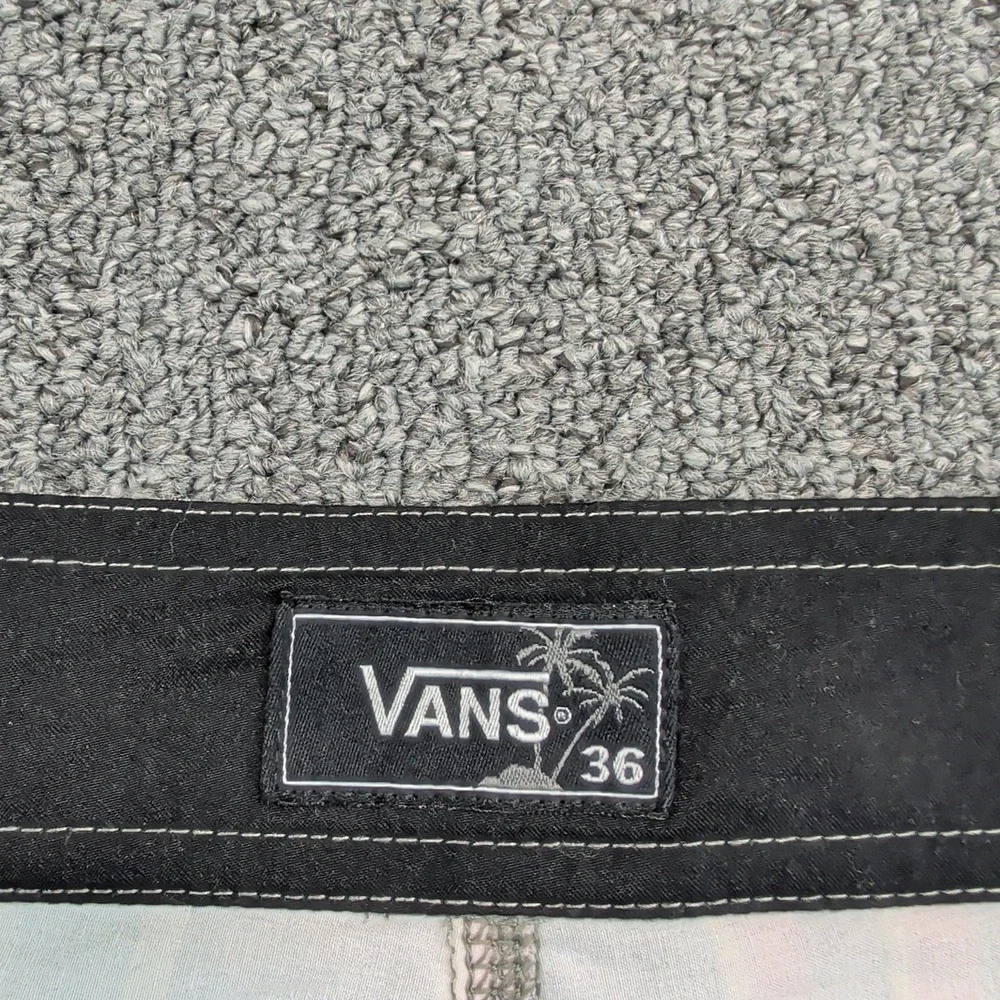 Vans Retro Striped Board Shorts 36 Multi Color Cotton Blend Surf Skate Trunks
